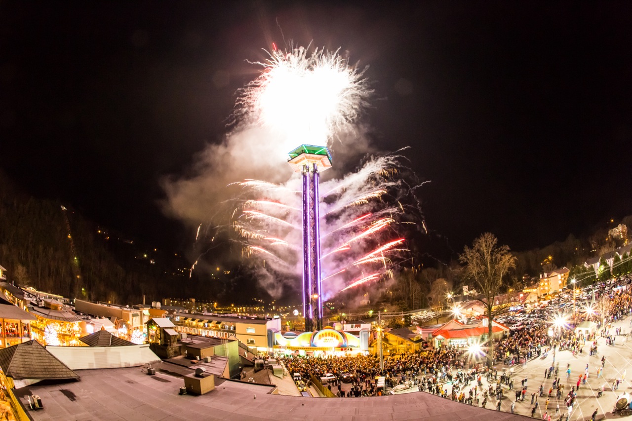 Ring in the New Year in Gatlinburg, Tennessee Featuring Ball Drop and